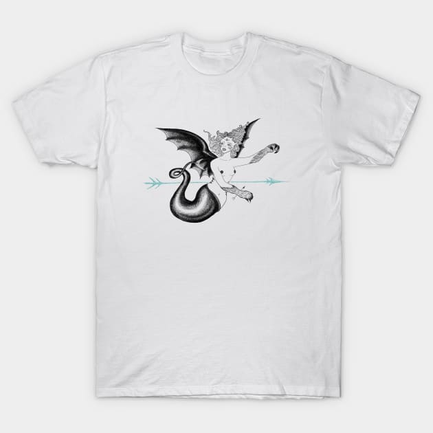 Gargoyle T-Shirt by norakamuy